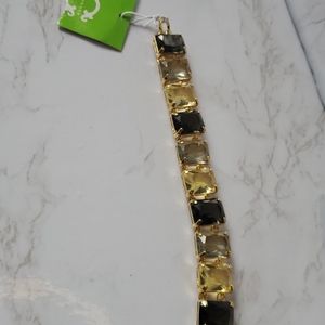 C.Wonder Gemstone bracelet with gold clasp